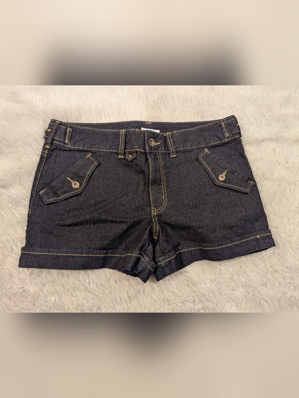 Cato Blue Denim Jean Shorts Size 12
